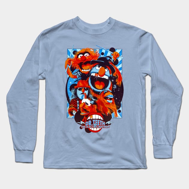 smile dr teeth and friends Long Sleeve T-Shirt by gokilshop